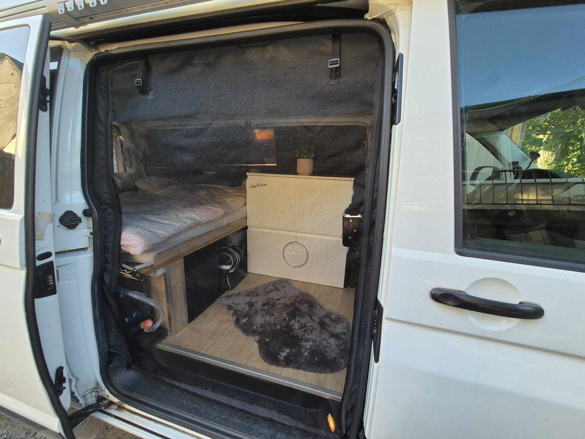 sít proti hmyzu boční dveře vw t5
